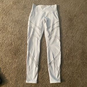 White Lululemon special edition wunder under
